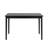 Stackhouse 60" Finish Dining Set - 5-Piece, Black Dining Table And Low Back Windsor Dining Chairs-588485428