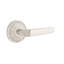 Milano Flat Privacy (Bed & Bath) Door Lever with Round Rosette-1063501357-1063501359