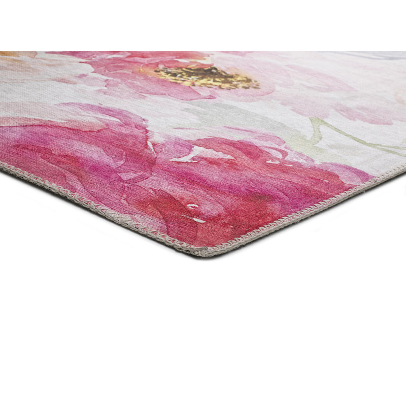 Tomaso Floral Area Rug, Rectangle 80 x 150cm