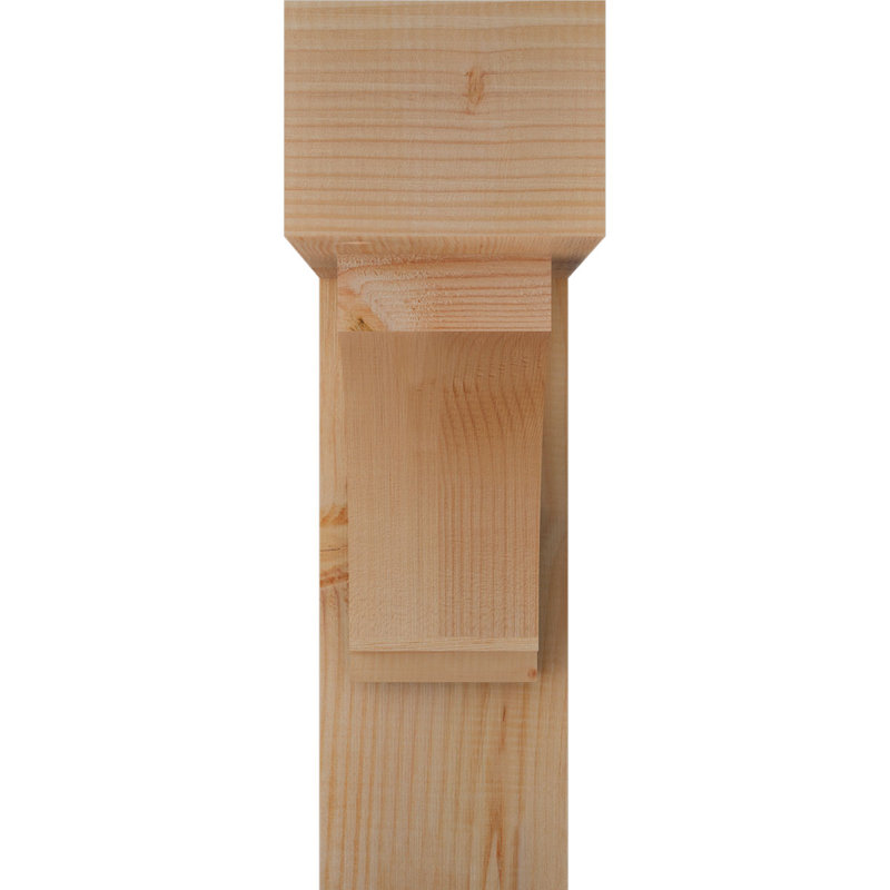 Support de bloc impérial avec entretoise décalée, 24 x 24, Sapin Douglas de l 7 1/2 (lisse)