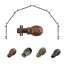 Tringle à rideaux simple ajustable avec baie vitrée de 0,81 po-121428619-57283328