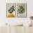 Mid Century Modern Boho Green Yellow Bright Plant Art Framed Canvas 2 Pieces Print  Wall Art Set-70115282-70115284