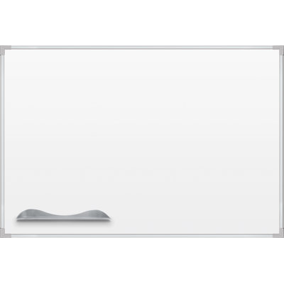 Ultra Trim Premium Porcelain Steel Dry Erase Wall Mounted Magnetic Whiteboard