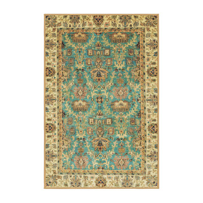 Tapis décoratif multicolore à motif abstrait