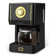 Coffee Maker, Drip Retro Style Coffee Machine With Glass Coffee Pot With Reusable Coffee Filter & Three Brewing Modes, 30Minute-Warm-Keeping,(Black)