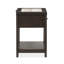 Table de chevet ouverte