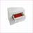 Blanca Modern 2-Drawer White Wood Nightstand