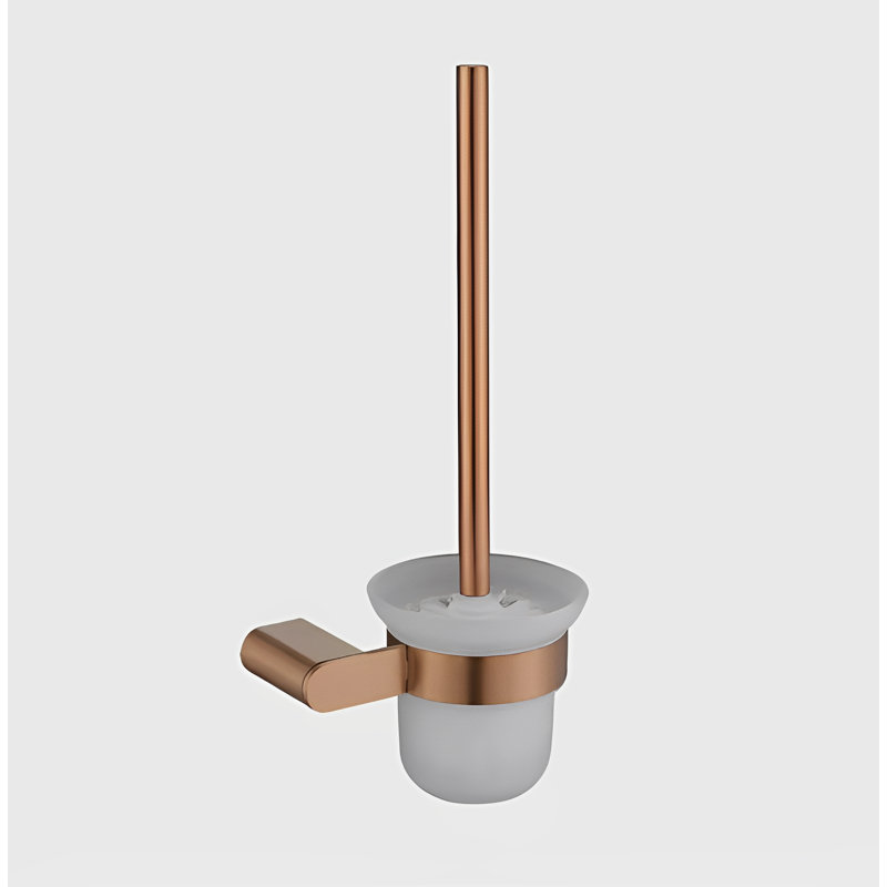 Copper Satin Rose Gold Toilet Brush