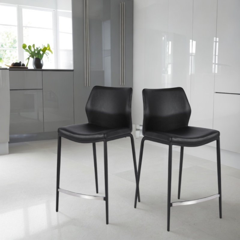 Karrara Counter Stool, Black