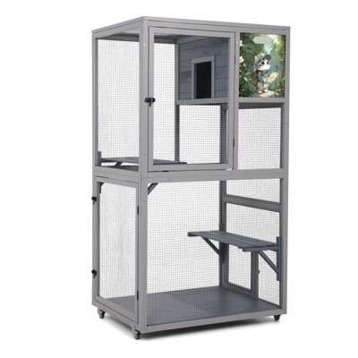 Enceinte d'extérieur pour chat Catio