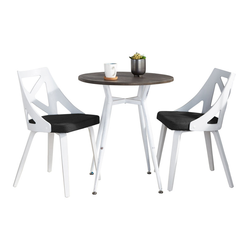 Ensemble de coin-repas rond - 3 pièces