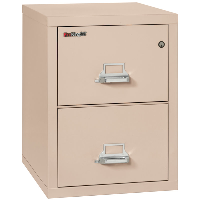 Fireproof 2 - Drawer File Cabinet, Champagne