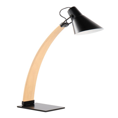 Lotte Solid Wood Arched Lamp
