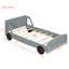 Lit plateforme en forme de voiture avec roulettes-1879963353-1879963359