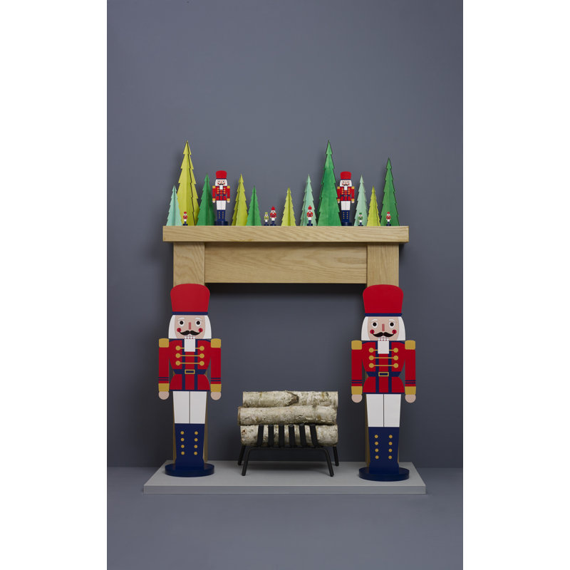 Christmas Nutcracker, 39.9" H x 12.3" W x 12.3" D