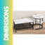 Bastidas 2 Piece Nest of Tables Coffee End Side Table Living Room-1989716642
