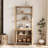  67''H X 31.5"W Wooden Tall Bookcase with 2-Door Storage Cabinet,Modern Minimalist Open Shelf Bookcase-975322177