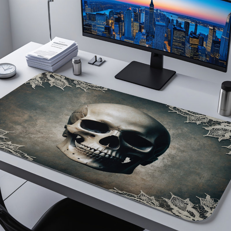 Polyester Desk Pad, 14.4x12.1
