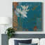 «Krishna's Garden I», reproduction d'art sur toile tendue-582465272