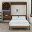 Lit escamotable avec armoire réversible de gauche à droite, lumières DEL et tiroirs de rangement-928622300