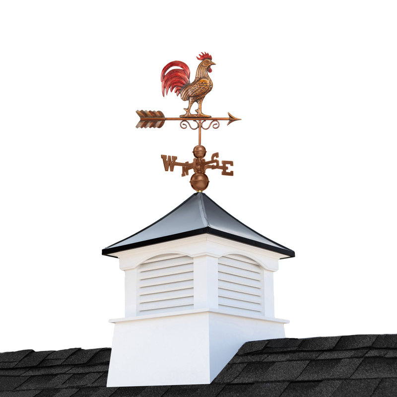 Coventry Rooster Cupola & Weathervane Set