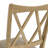 Verta Solid Wood Cross-back Dining Chairs,2pc