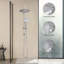 Rain Dual Shower Head 2.5 GPM GPM-75959472