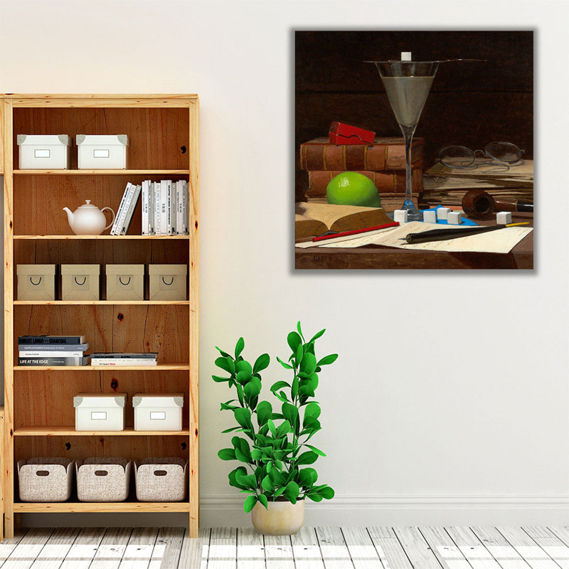 Death In The Afternoon - Canvas Print Wall Art, 12" H x 12" W