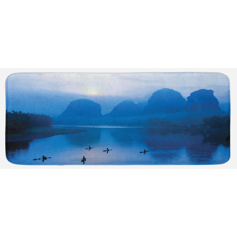 Tapis de cuisine asiatique