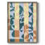 «Chequered Cutting II», reproduction encadrée - bois massif-1768599569
