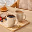Ensemble de 4 grandes tasses à glaçons deux tons, 12 oz, grès artisanal, parfait pour le café ou le thé-124946163-124946165