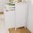 Wood Storage Sideboard With Wave-Pattern Doors,55'',Adjustable Shelves And Drawers,Modern Luxe Style-884953133