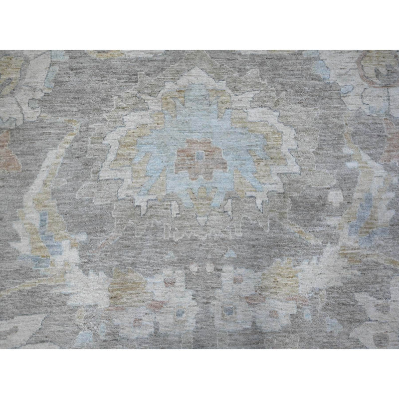 Tapis unique 14 pi x 17 pi Trisler Gris
