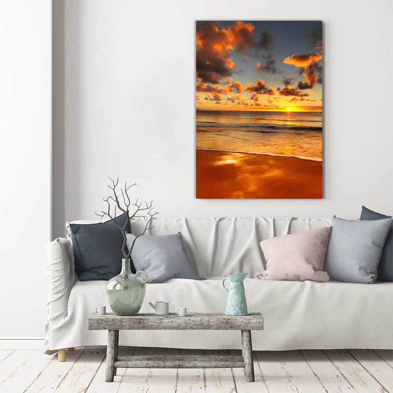Australian Beach - Wrapped Canvas Print