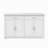 Modern 61"W Kitchen Island With Adjustable Shelves-1223349869