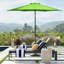Parasol de marché inclinable 90 'Amaral-213007552