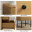 40cm W Steel Bedside Table