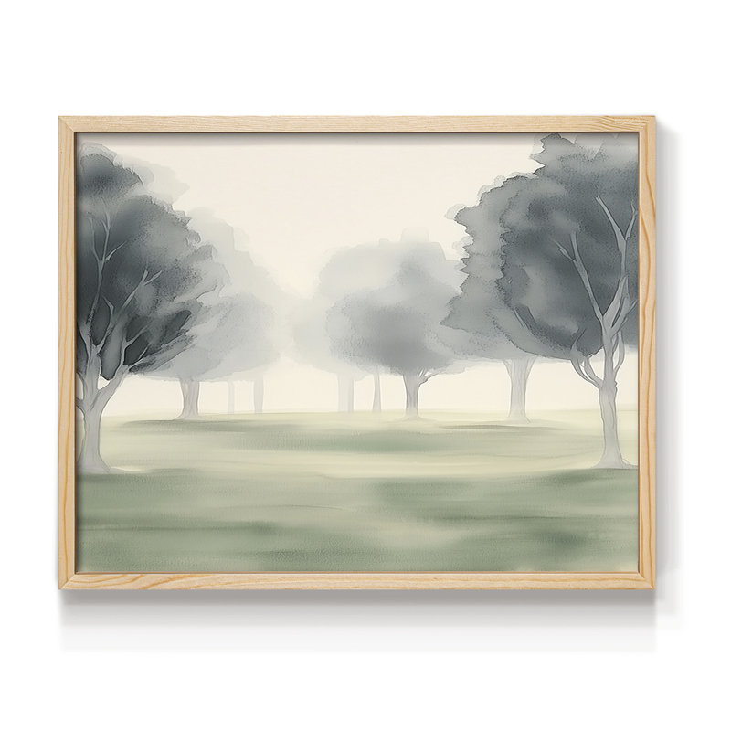 Paysages de la série LXV - impression encadrée - réversible, H 22 po x l 28 po