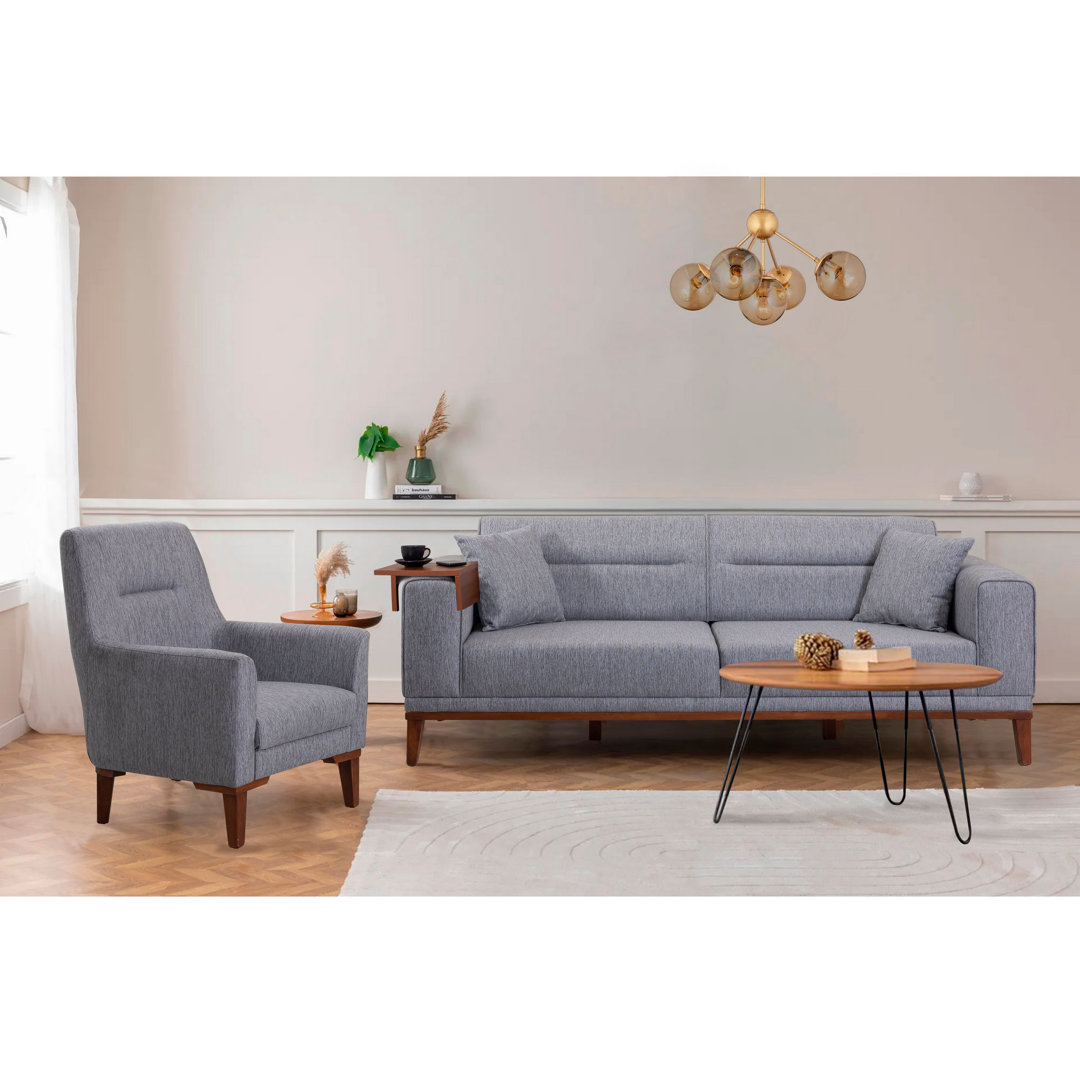 3-tlg. Sofa-Set Klag