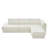 Compression Sectionals, 113 Inch Chenille Modern L Shape For Home