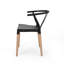 Chaise de salle à manger en plastique (ensemble de 2)
