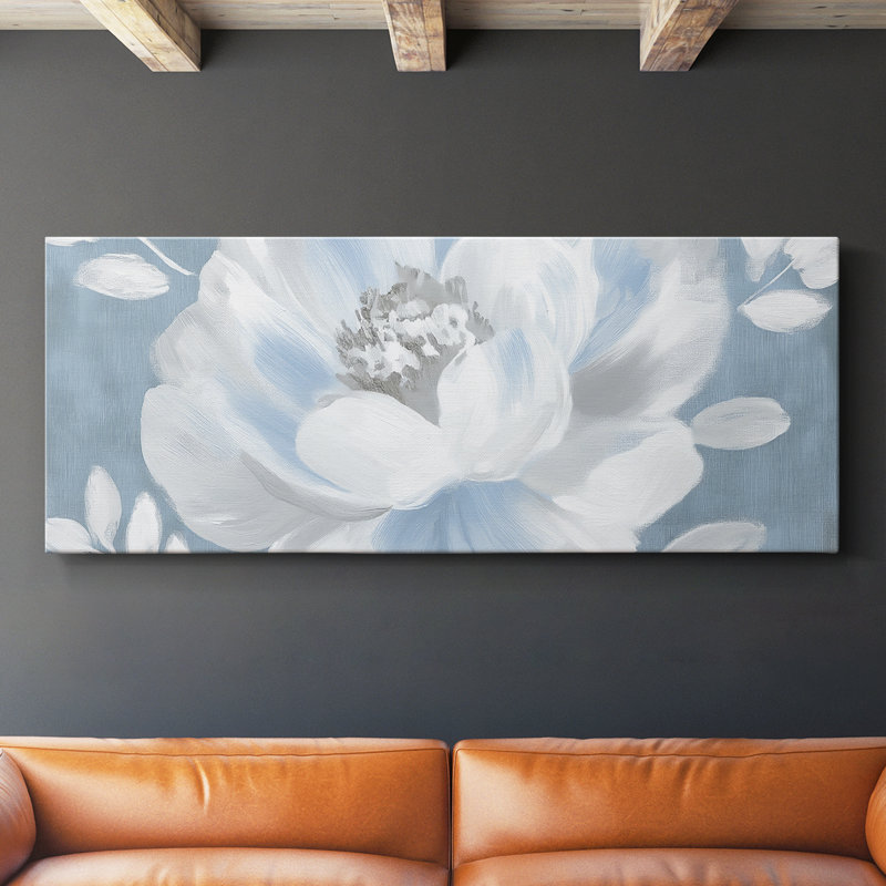 Botanical Series-CCCCL III - Toile tendue avec châssis - Prêt à être accroché, H 12 po x l 30 po