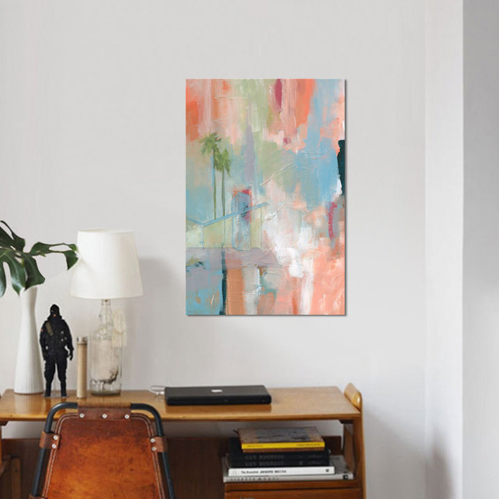 «Desert Living II», reproduction sur toile, H 60 po x l 40po x P 1,5 po, Toile tendue, Pas de tapis