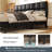 Leather Platform Bed-924000573