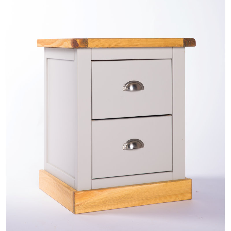 Byxbee 45cm W Solid + Manufactured Wood Bedside Table