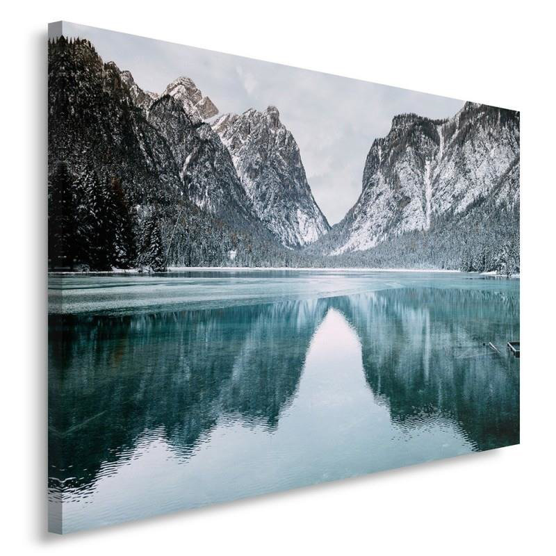 Mountain - No Frame Print on Canvas, 80cm H x 120cm W