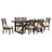 Jutland 6-Person Birch Solid Wood Dining Set