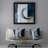 Abstract Reversible Throw Pillow-376089747
