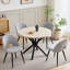 Vintage Style Dining Table - Round Table  For 4 To 6 People - 100 X 77 Cm (W X H)-283897356
