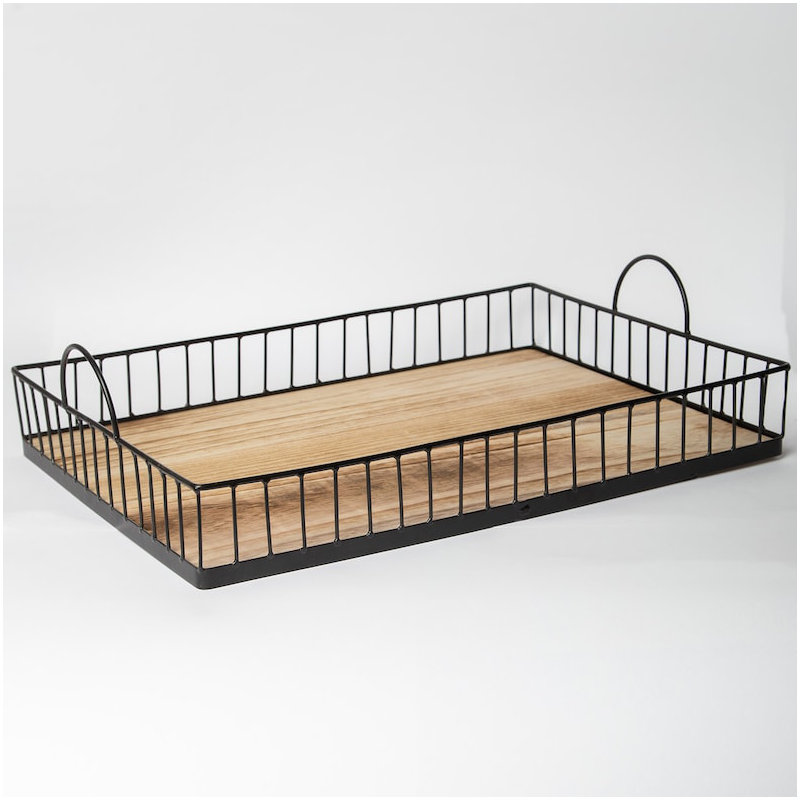 Shelbert Tray, 5" H x 14" W x 20" D